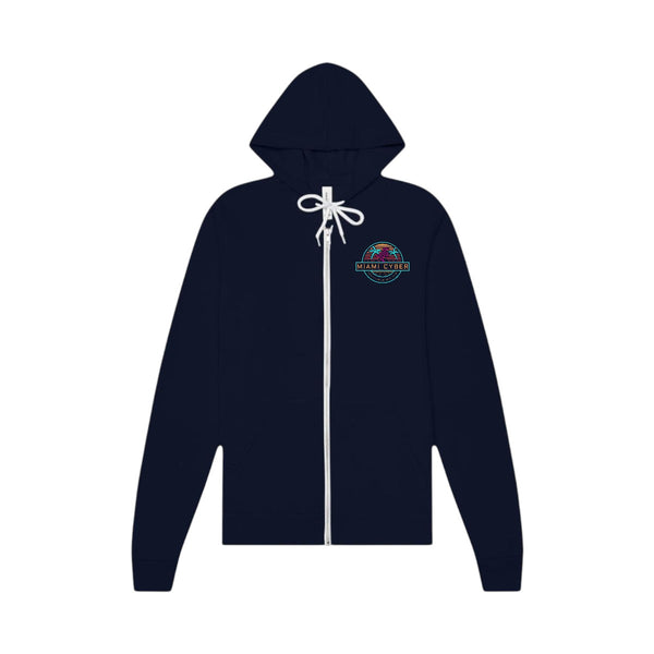 MM Cyber - Unisex - Bella + Canvas - 3739 - Zip Hoodie