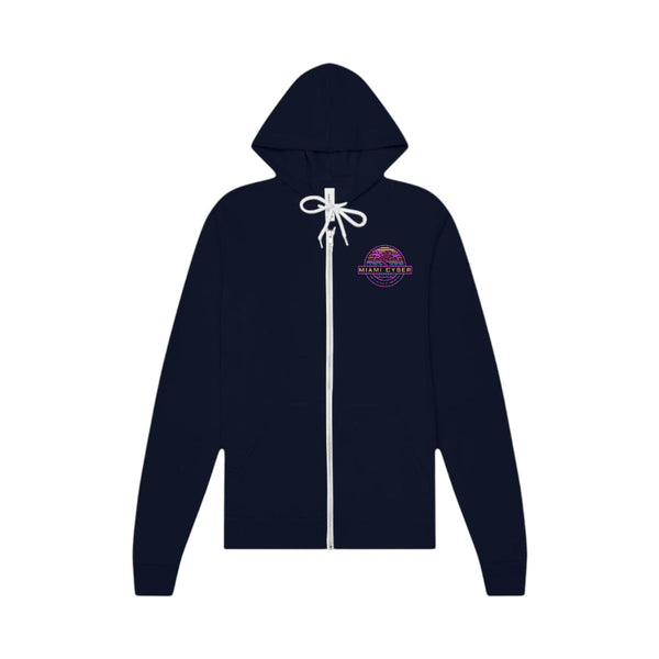 MM Cyber - Unisex - Bella + Canvas - 3739 - Zip Hoodie